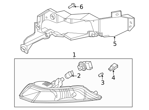 Bulbs - Chassis for 2022 Ford Mustang #0
