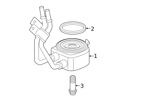 Oil Cooler for 2017 Buick Regal #0