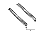 68141708AA - Body: Floor Pan Cross-member for Mopar Image