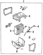 73060AA211 - HVAC: Evaporator Assembly for Subaru Image
