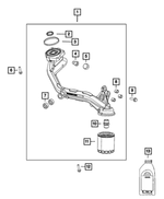 6510082AA - Engine: Pipe Plug for Mopar Image