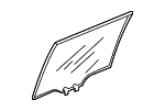 73400SHJC00 - Body: Movable Glass for Honda: Odyssey Image