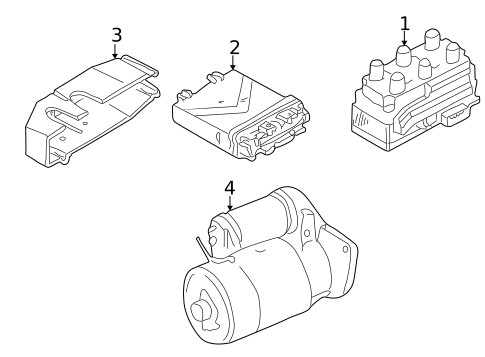 Powertrain Control for 2000 Volkswagen EuroVan #0