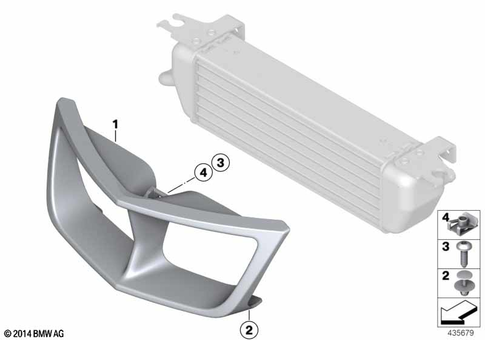Motorcycle Trim Section, Windshield for 2009 BMW-Motorrad R 1200 RT #21