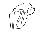 4593528AB - Engine: Engine Mount Heat Shield for Mopar Image