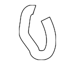 1J0145769B - Cooling System: Pressure Pipe Retainer Clip for Audi: A3, A3 Quattro, TT, TT Quattro, TTS Quattro Image