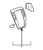 10388008 - : Center Bezel for Cadillac: STS Image