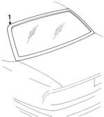 25612939 - Body: Reveal Molding for Buick: LeSabre Image
