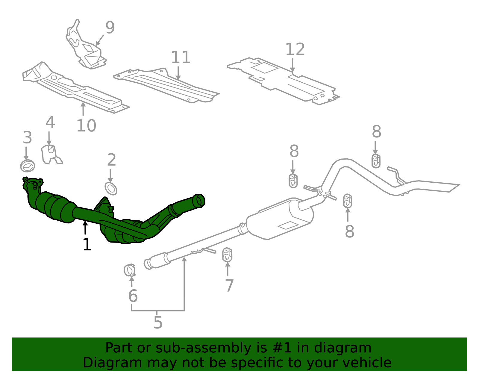 Three-Way Catalytic Converter 86781749 | OEM Parts Online