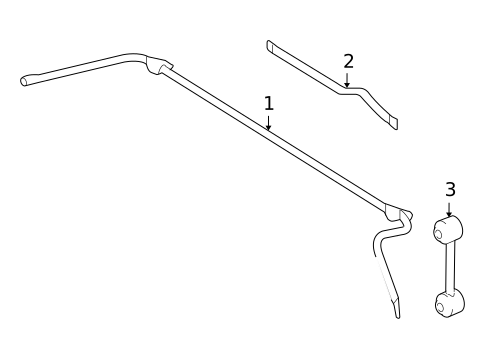 Stabilizer Bar & Components for 2006 Ford Freestyle #0
