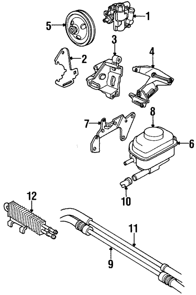 4626885 - Steering: Power Steering Reservoir Hose for Mopar Image
