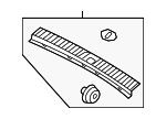 85770P2000WK - Body: Rear Sill Plate for Kia: Sorento Image