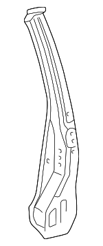 6130333900 - Body: Pillar Reinforced for Lexus: ES300, ES330 Image