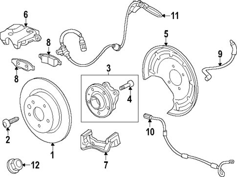 Rear Brakes for 2025 Buick Encore GX #0