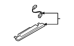 BR5V51580B - Electrical: Center High Mount Stop Light for Mazda Image