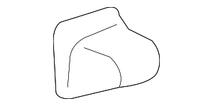 99620142300 - Body: Fuel Filler Door Grommet for Porsche Image