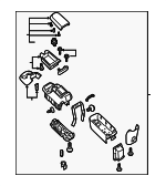 588200C020B0 - Body: Console Assembly for Toyota Image