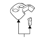 588050C050 - Body: Trim Panel for Toyota Image