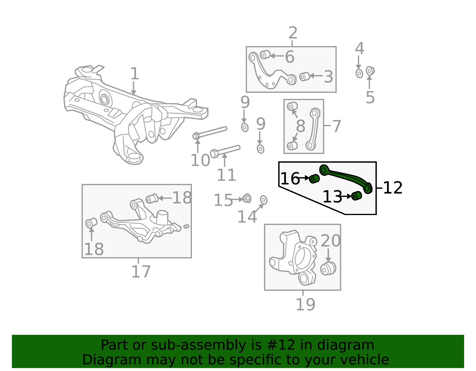 Suspension Control Arm – Restore Ride Precision Now | AutoNation Parts