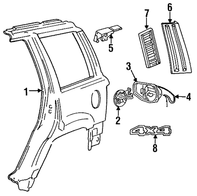 5FK71TZZ - : Exhaust Duct for Mopar Image