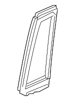 73441S9VA01 - : Glass Weather-Strip for Honda Image