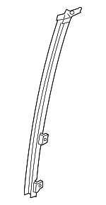 72731S9VA01 - : 2003-2008 Honda Pilot - Sash R Rear Door Center for Honda: Pilot Image