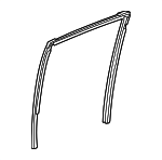 72775S9VA01 - : Run Channel for Honda: Pilot Image