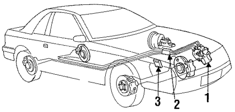 ABS Components for 1990 Dodge Spirit #0