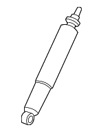 2C6Z18125AA - Suspension: Shock Absorber for Lincoln: Blackwood Image