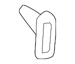 91502S7A003 - Body: Quarter Glass Molding Fastener for Acura Image