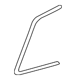73510STKA01 - Body: Quarter Glass Molding for Acura Image