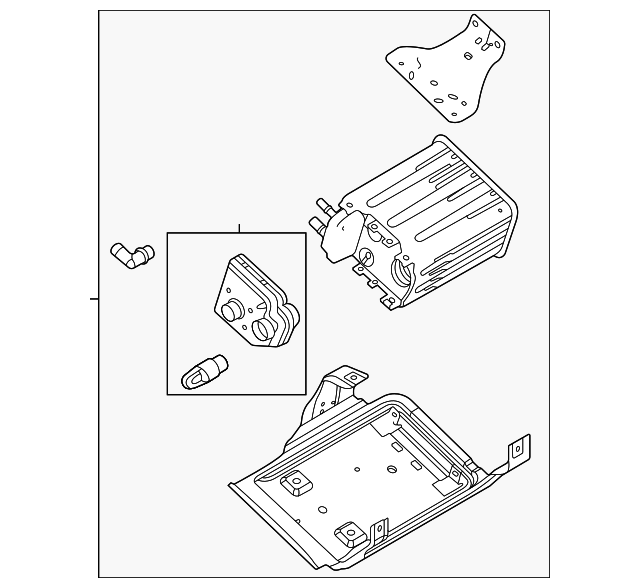 2015-2019 Ford E-350 Super Duty | Vapor Canister | DC2Z-9D653-A | Walls ...