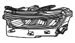 68606236AB - Electrical: Headlamp Assembly for Mopar Image