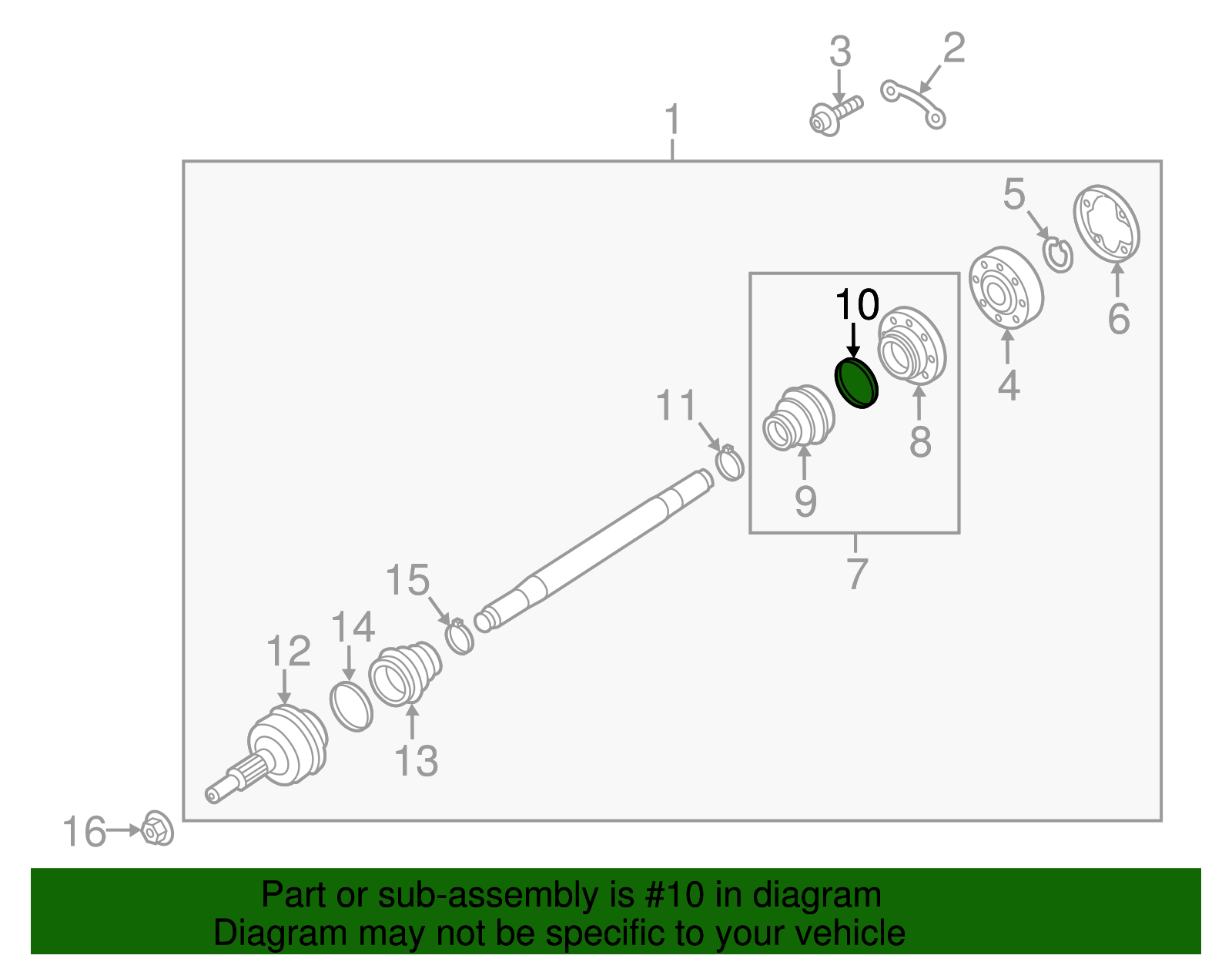 Cv Joint Boot Band - Porsche (N-911-884-01)