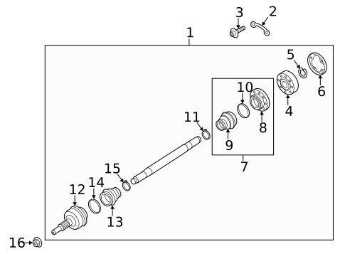 Drive Axles for 2012 Porsche 911 #2