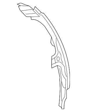 89025534 - Body: Passenger Side Back Body Pillar Inner Panel for GM Image