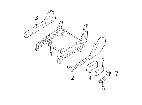 Tracks & Components for 2007 Nissan Quest #0
