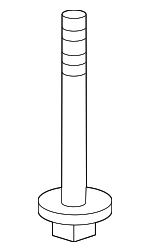90119A0085 - : 2011-2017 Lexus CT200h - Engine Cradle Mount Bolt for Lexus: CT200h Image