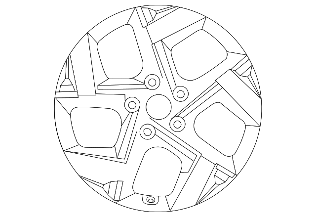 52910-K2200 - Hyundai Wheel, Alloy 2020-2025 Hyundai Venue ...