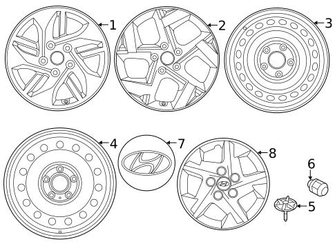 Covers & Trim for 2023 Hyundai Venue #0