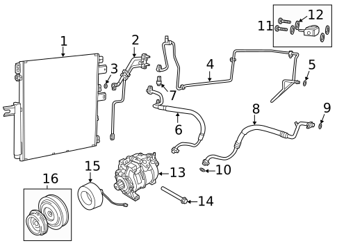 Hoses & Pipes for 2022 Ram 3500 #0