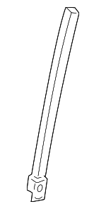 72271TE0A01 - : 2008-2012 Honda Accord - Sash L Front Door Center (Lower) for Honda: Accord Image