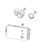 68714099AA - Frame, Bumper and Fascia: Park Assist Sensor for Mopar Image