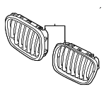 51137294485 - : Grille for BMW: X5 Image