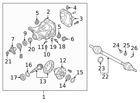 Hardware, Fasteners & Fittings for 2020 Kia K900 #0