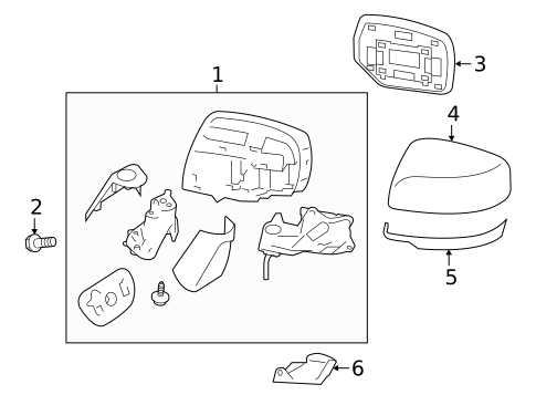 Outside Mirrors for 2017 Subaru Crosstrek #0