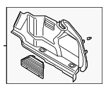 4N0863880AB9X7 - Body: Trunk Side Trim for Audi Image