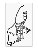 98610L3000 - Body: Washer Reservoir for Kia: K5 Image