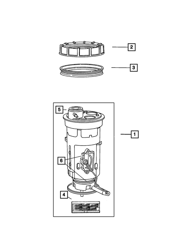 4798825AC - : Fuel Pressure Regulator Filter for Mopar Image