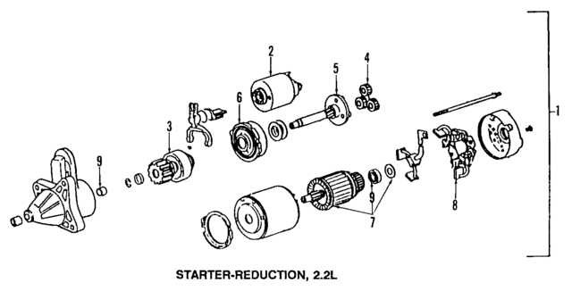 F21418400R00 - : Starter for Mazda Image